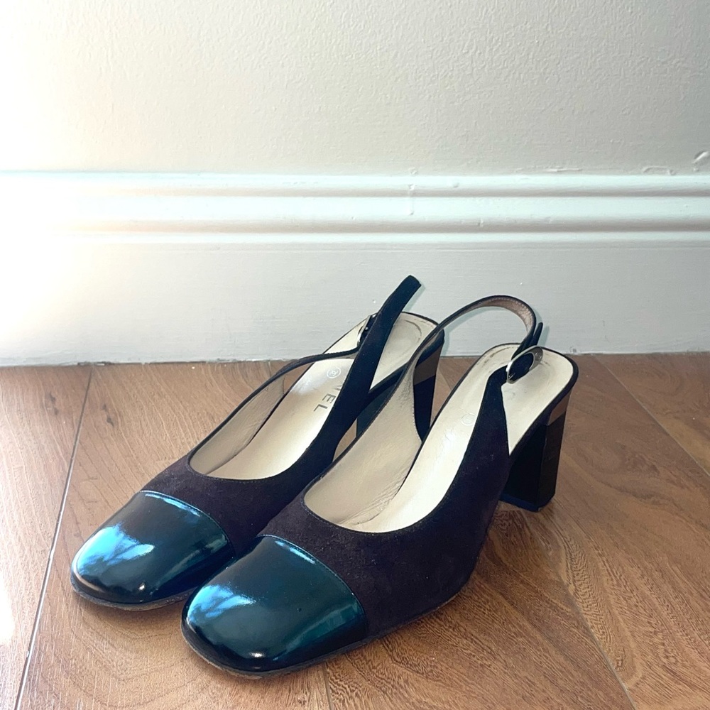 Chanel Slingback Heels